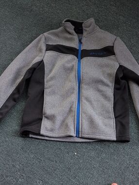 Spyder base layer full zip size 10-12 kids